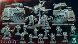 3D Printed Archvillain Games Berserkir Far Frontiers Einherjar 28 32mm D&D (Online Only)