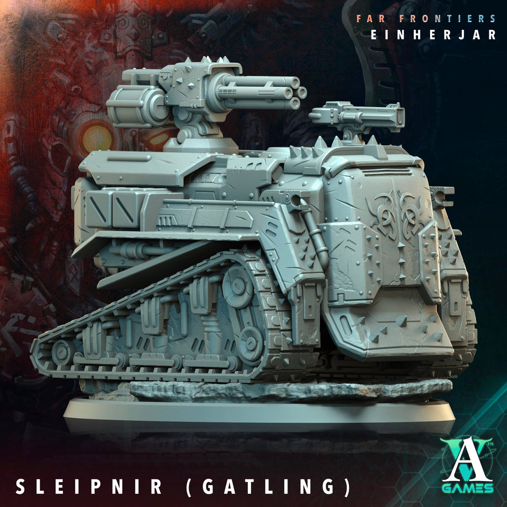 3D Printed Archvillain Games Sleipnir Far Frontiers Einherjar 28 32mm D&D (Online Only)