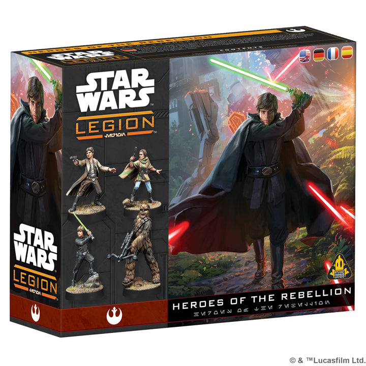 Star Wars Legion: Heroes of the Rebellion Character Pack (ONLINE ORDER ONLY)