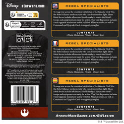 Star Wars: Legion – Rebel Specialists