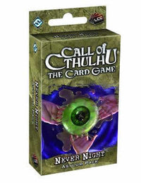 FFGCT50 Never Night Asylum Pack Call of Cthulhu LCG (ONLINE ORDER ONLY)