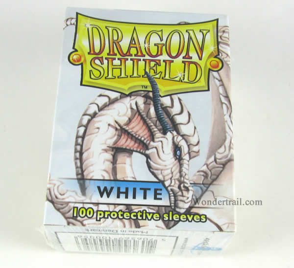FFGDSH05 Dragon Shields White Standard 100 Card Sleeves (ONLINE ORDER ONLY)