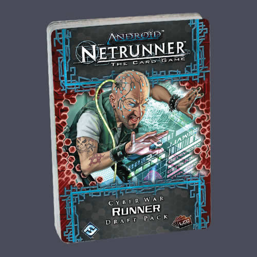 FFGUDAD03 Netrunner Cyber War Runner Draft Pack Fantasy Flight (ONLINE ORDER ONLY)