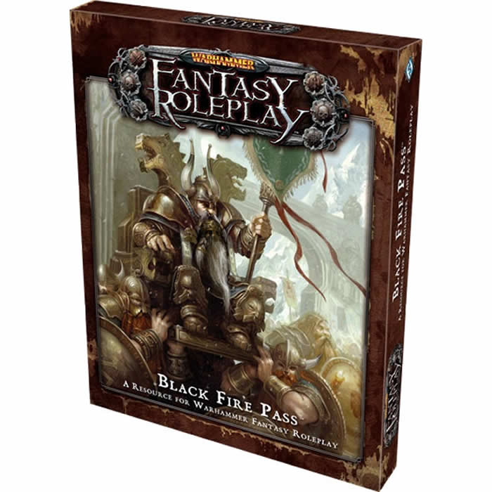 FFGWHF17 Black Fire Pass - Warhammer Fantasy RPG (ONLINE ORDER ONLY)