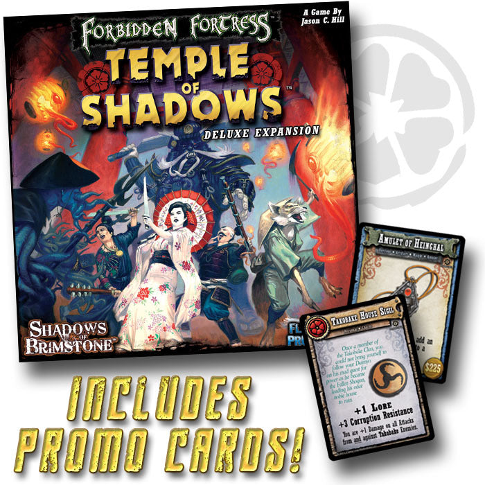 Shadows of Brimstone: Forbidden Fortress - Temple of Shadows Deluxe Expansion (ONLINE ORDER ONLY)