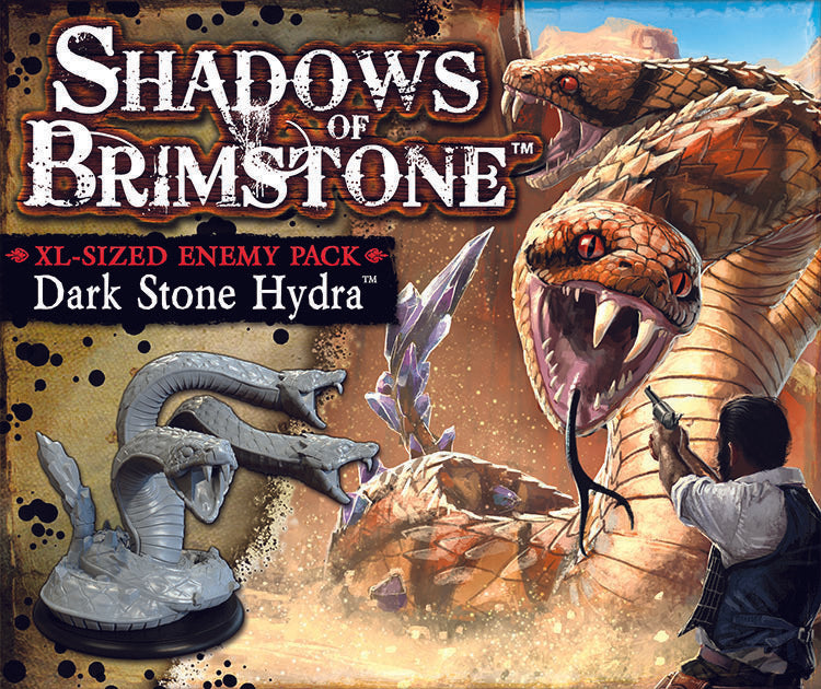 Shadows of Brimstone: Dark Stone Hydra XL Enemy Pack (ONLINE ORDER ONLY)