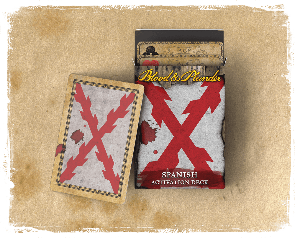 Blood & Plunder: Spanish Activation Deck (ONLINE ORDER ONLY)
