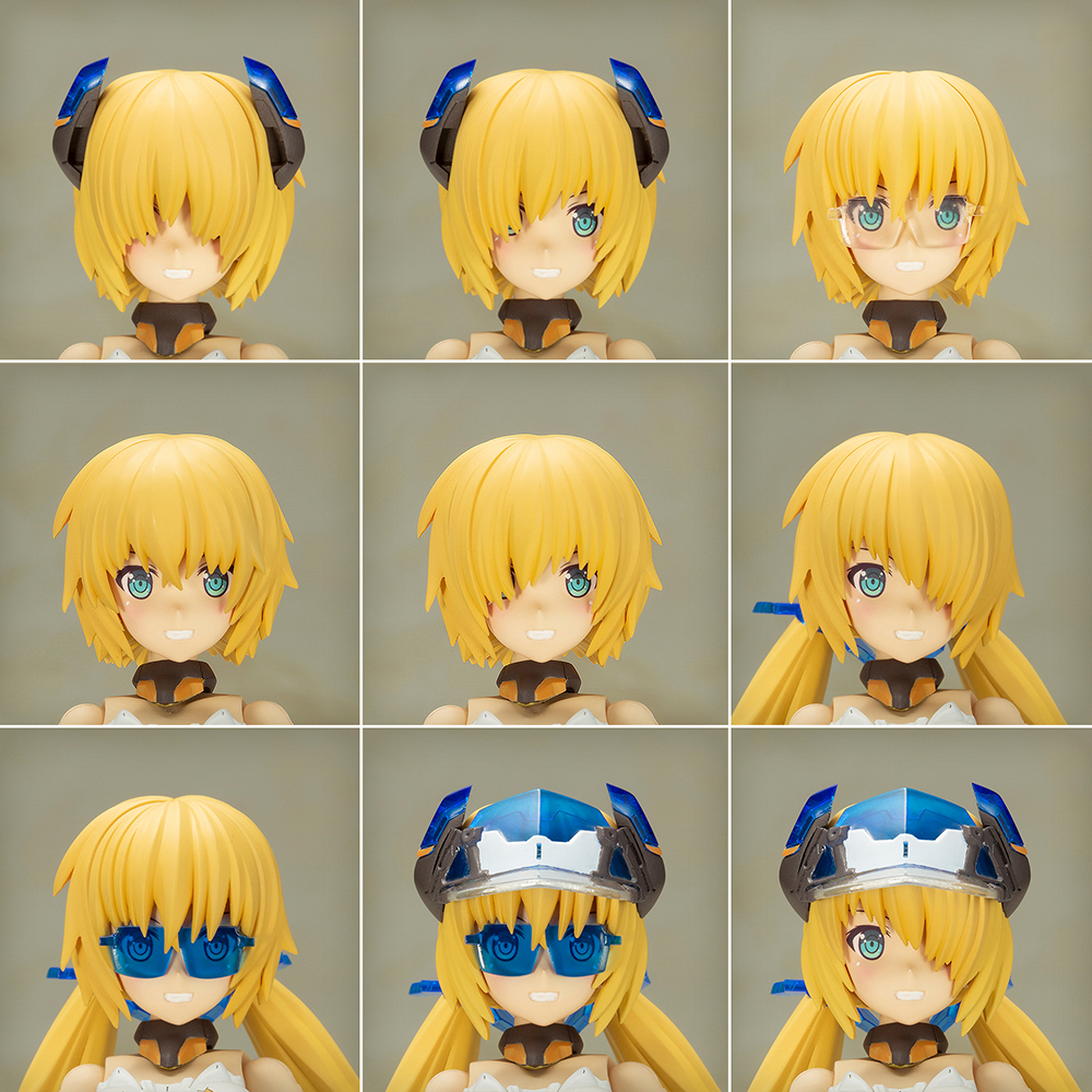 KOTOBUKIYA Plastic Model Kits: Frame Arms Girl - Hresvelgr=Ater (Summer Vacation Ver.) Model Kit (ONLINE ORDER ONLY)