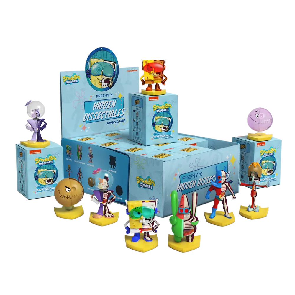 Freeny’s Hidden Dissectibles : SpongeBob SquarePants Series 04 (Super Edition) Blind Box (1 Blind Box) (ONLINE ORDER ONLY)