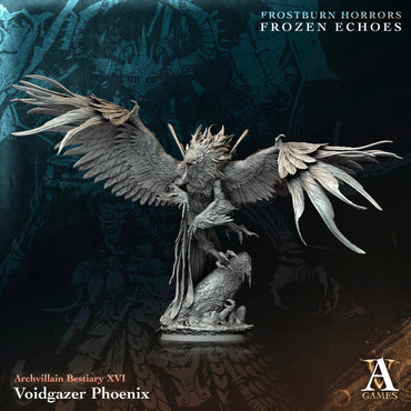 3D Printed Archvillain Games Voidgazer Phoenix Archvillain Bestiary Vol XVI 28 32mm D&D (Online Only)