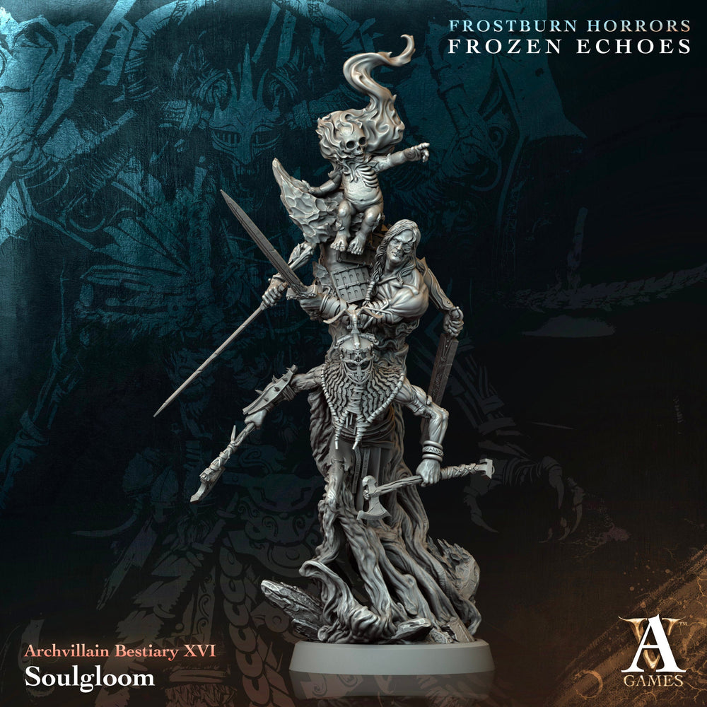 3D Printed Archvillain Games Soulgloom Archvillain Bestiary Vol XVI 28 32mm D&D (Online Only)