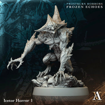 3D Printed Archvillain Games Icetor Horror Frostburn Horrors Frozen Echoes 28 32mm D&D (Online Only)