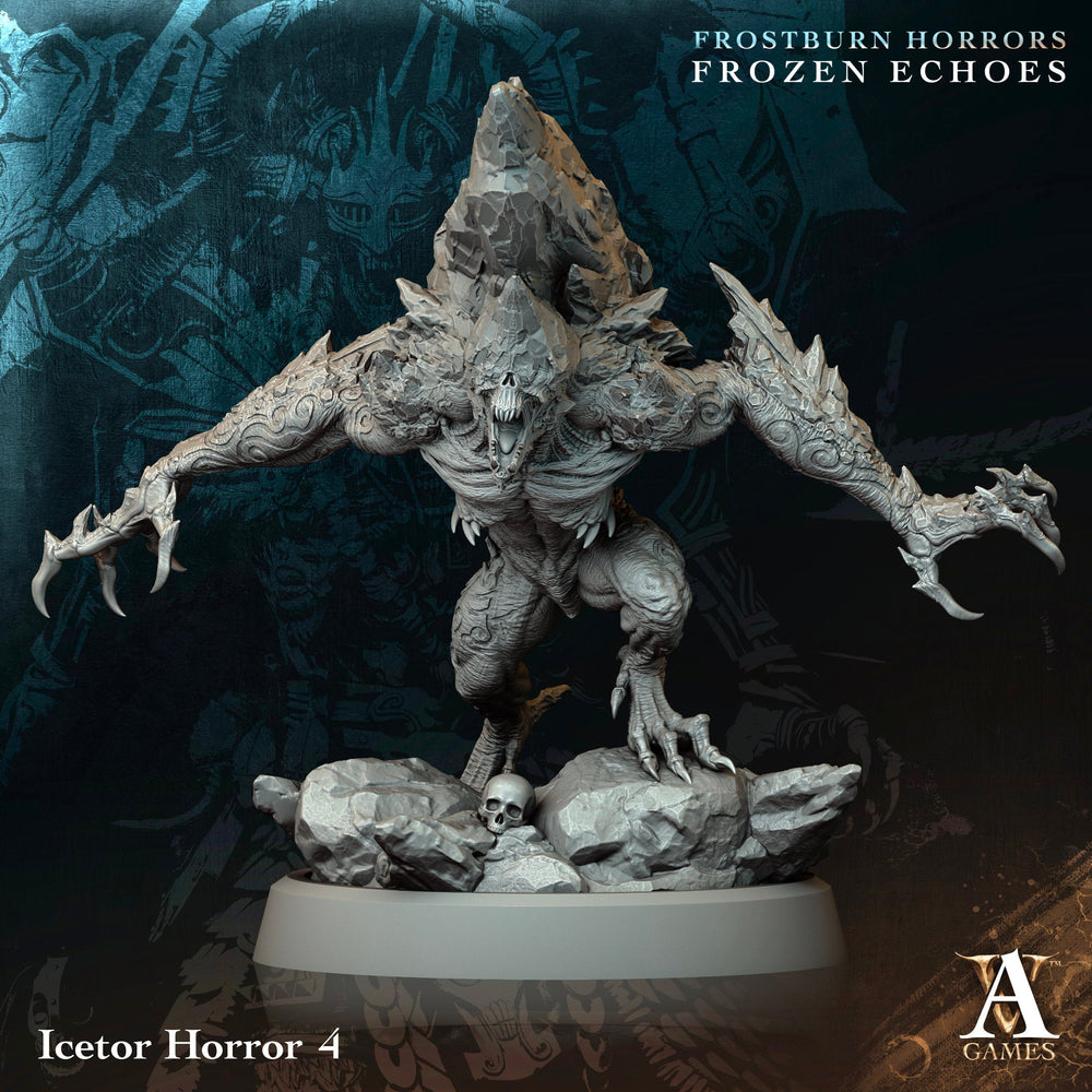 3D Printed Archvillain Games Icetor Horror Frostburn Horrors Frozen Echoes 28 32mm D&D (Online Only)
