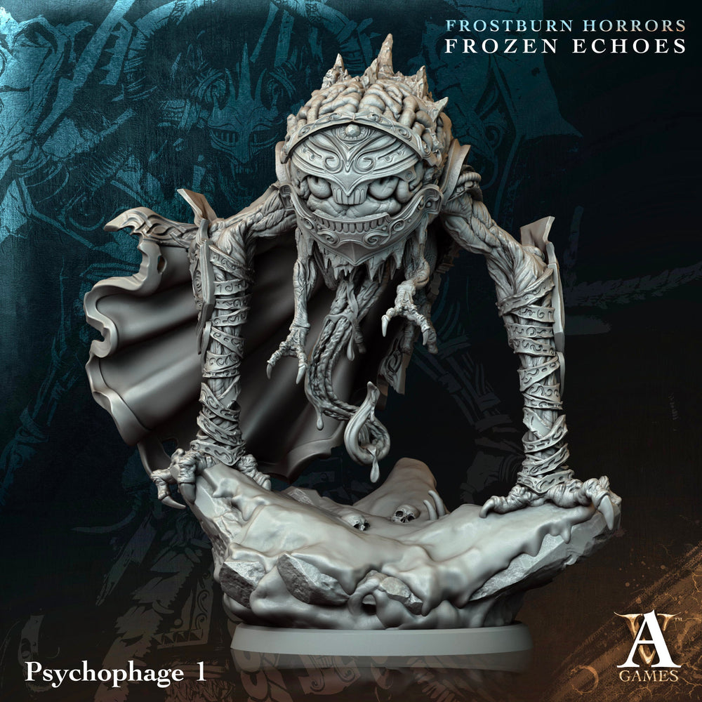 3D Printed Archvillain Games Psychophage Frostburn Horrors Frozen Echoes 28 32mm D&D (Online Only)