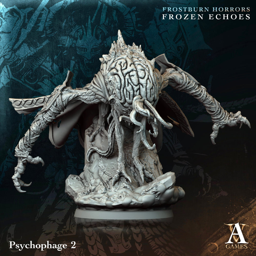 3D Printed Archvillain Games Psychophage Frostburn Horrors Frozen Echoes 28 32mm D&D (Online Only)