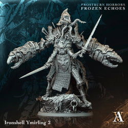 3D Printed Archvillain Games Ironshell Ymirling Frostburn Horrors Frozen Echoes 28 32mm D&D (Online Only)