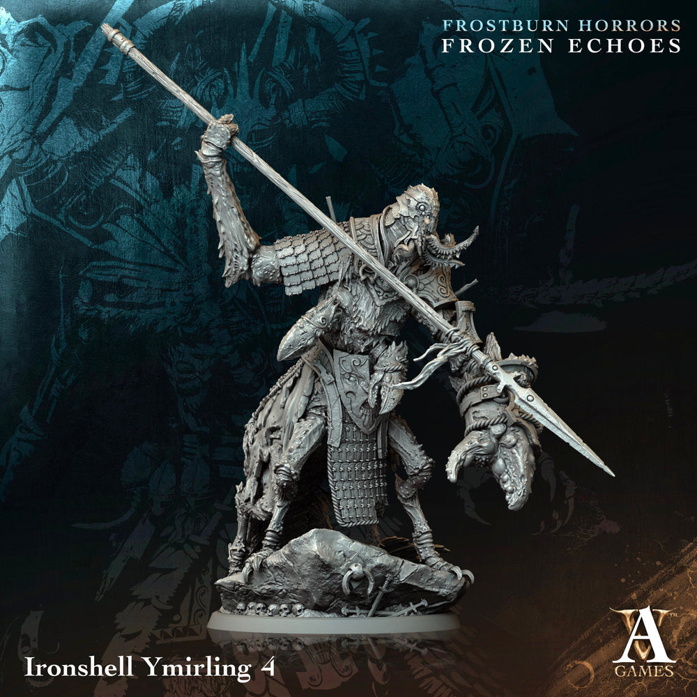 3D Printed Archvillain Games Ironshell Ymirling Frostburn Horrors Frozen Echoes 28 32mm D&D (Online Only)