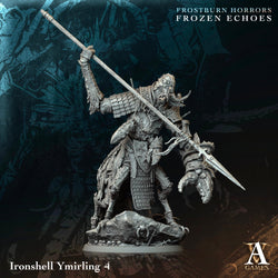 3D Printed Archvillain Games Ironshell Ymirling Frostburn Horrors Frozen Echoes 28 32mm D&D (Online Only)