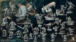 3D Printed Archvillain Games Frostburn Horrors Rimewind Secrets - Iskaldyr 28mm 32mm D&D (Online Only)