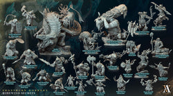 3D Printed Archvillain Games Frostburn Horrors Rimewind Secrets - Urcan Bloodfin 28mm 32mm D&D (Online Only)