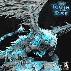 3D Printed Archvillain Games Frostburn Horrors Tooth and Tusk - Fionrir 28mm 32mm D&D (Online Only)