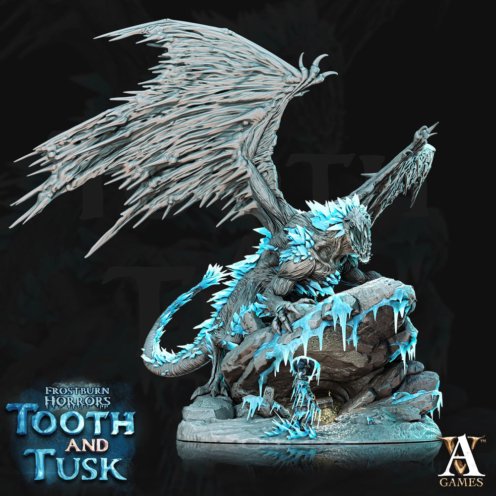 3D Printed Archvillain Games Frostburn Horrors Tooth and Tusk - Fionrir 28mm 32mm D&D (Online Only)