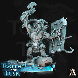 3D Printed Archvillain Games Frostburn Horrors Tooth and Tusk - Ice Trolls 28mm 32mm D&D (Online Only)