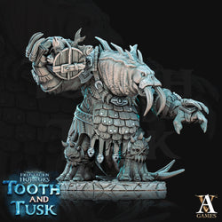 3D Printed Archvillain Games Frostburn Horrors Tooth and Tusk - Odoben 28mm 32mm D&D (Online Only)