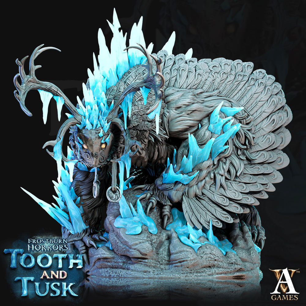 3D Printed Archvillain Games Frostburn Horrors Tooth and Tusk Talva - Claw of Winter 28mm 32mm D&D (Online Only)