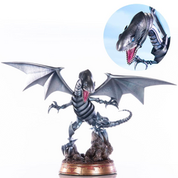 First 4 Figures: Yu-Gi-Oh! - Blue Eyes White Dragon (Silver Variant) Statue (ONLINE ORDER ONLY)