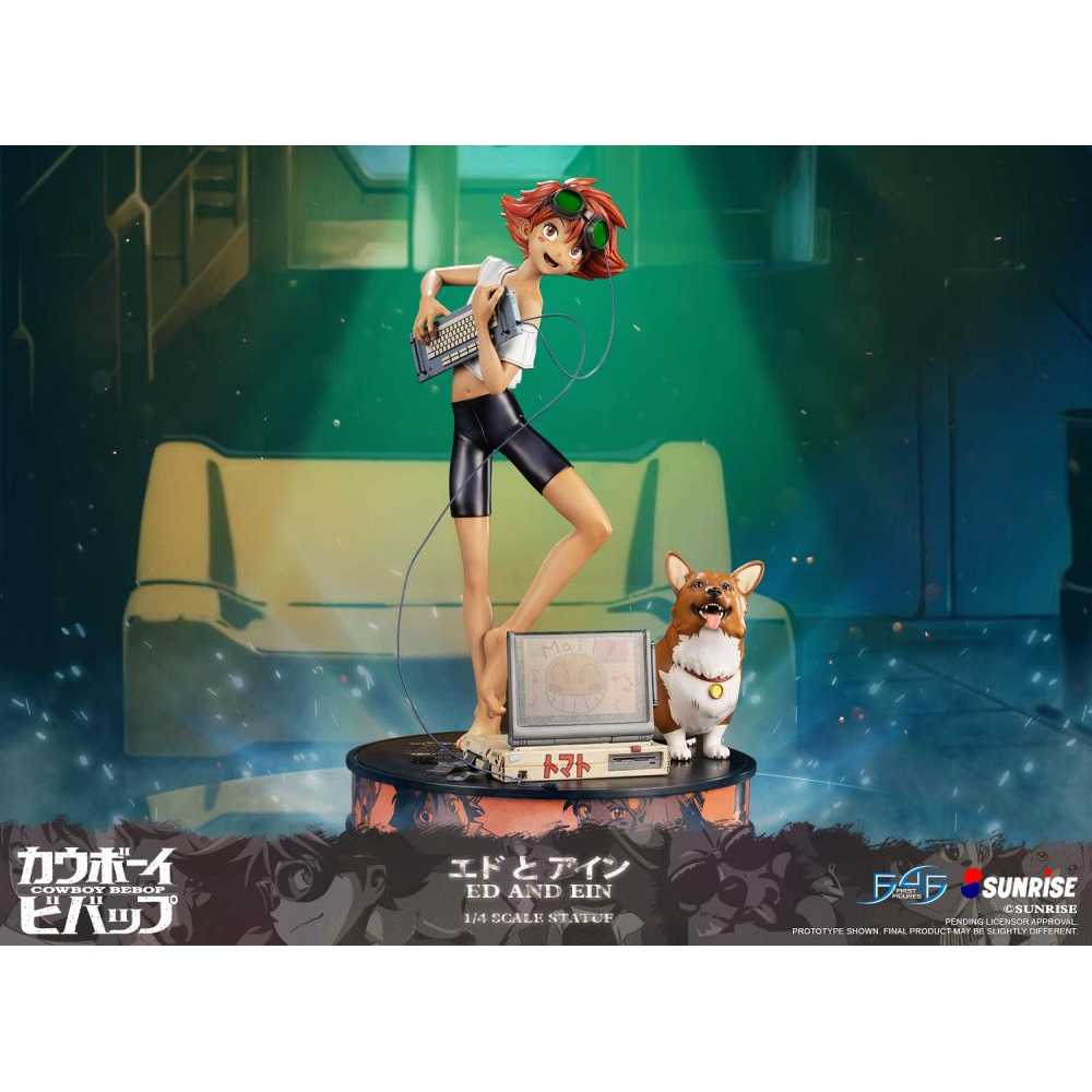 First 4 Figures: Cowboy Bebop - Ed and Ein (Standard) 1/4 Scale Figure (ONLINE ORDER ONLY)