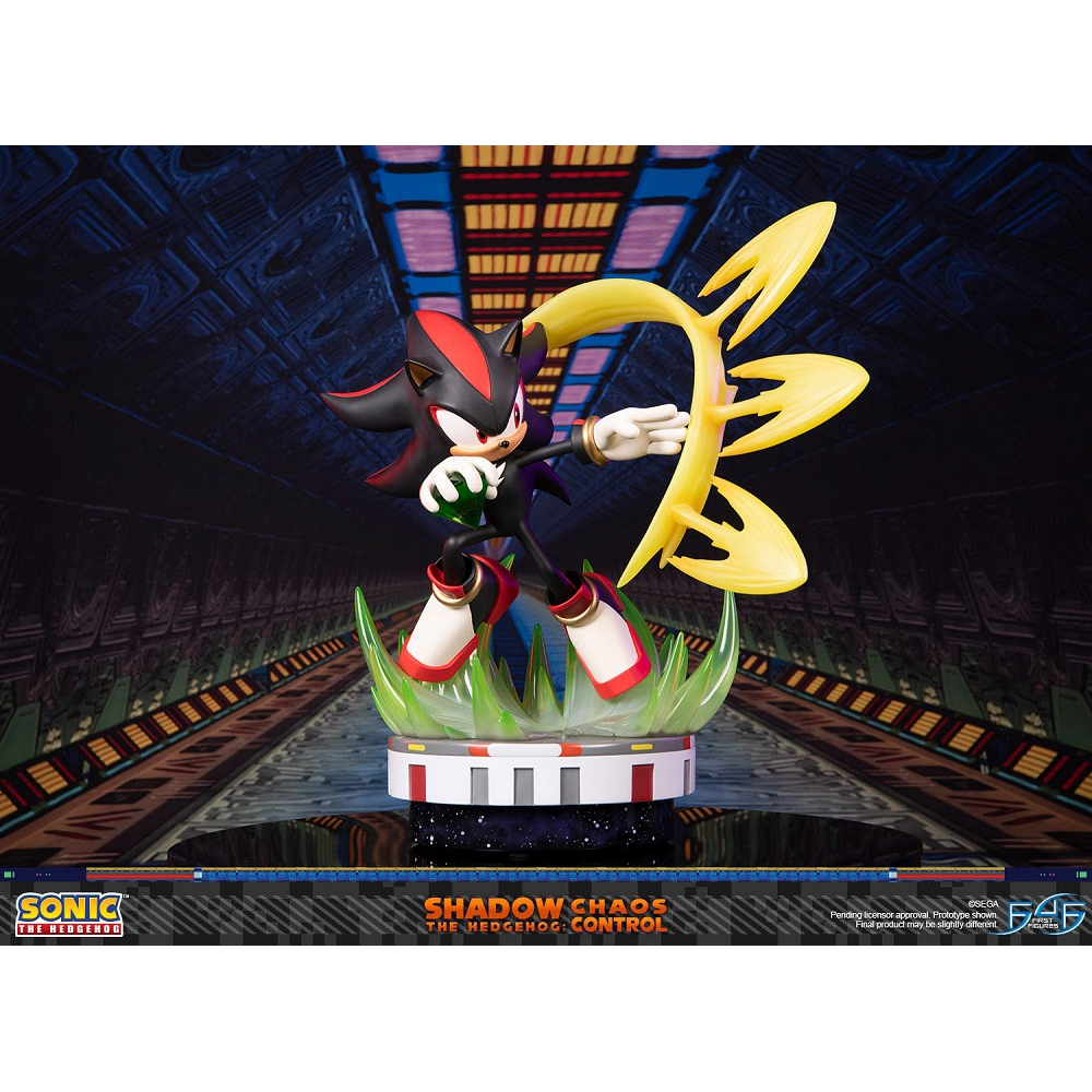First 4 Figures: Sonic The Hedgehog - Shadow The Hedgehog Chaos Control (Standard Edition) Resin Statue (ONLINE ORDER ONLY)