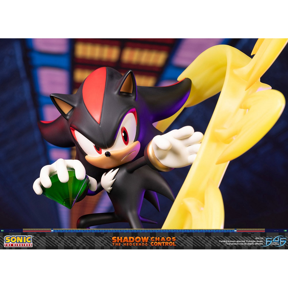 First 4 Figures: Sonic The Hedgehog - Shadow The Hedgehog Chaos Control (Standard Edition) Resin Statue (ONLINE ORDER ONLY)