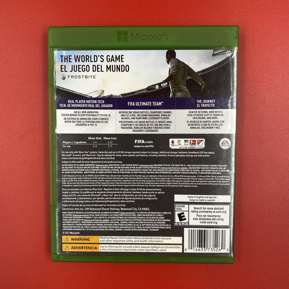FIFA 18 - Xbox One (Online Order Only)