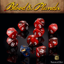 Blood & Plunder: Spain - Official Dice Set (ONLINE ORDER ONLY)