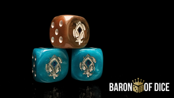 Warmachine: Dusk Final Hunt Official Dice Set