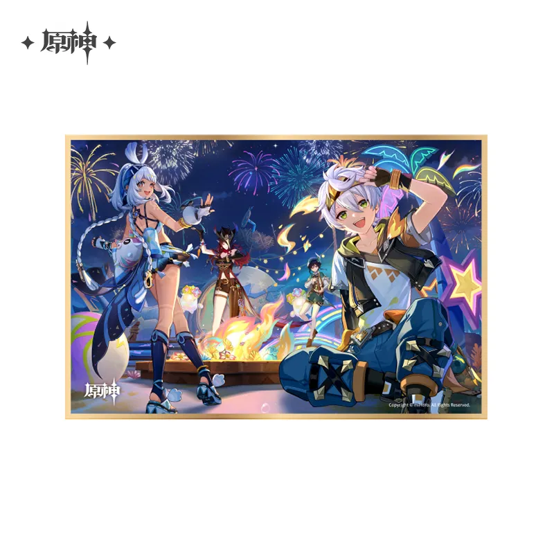 Genshin Impact Shikishi Card Board (ONLINE ORDER ONLY)