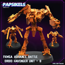 3D Printed Papsikels Fkmsa Advance Battle Droid Havenger Set 28mm 32mm (Online Only)