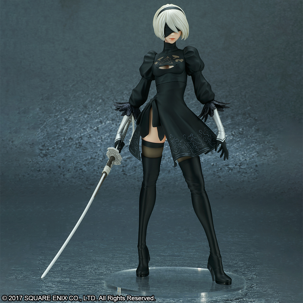 Flare: NieR:Automata - 2B (YoRHa No. 2 Type B) [Deluxe Version] 1/7 Scale Figure (ONLINE ORDER ONLY)