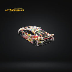 (Pre-Order) Flame Lamborghini Huracan GT LP610 Sun Flower Luminous 1:64 (ONLINE ORDER ONLY)