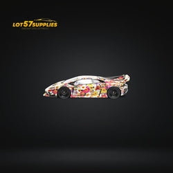 (Pre-Order) Flame Lamborghini Huracan GT LP610 Sun Flower Luminous 1:64 (ONLINE ORDER ONLY)