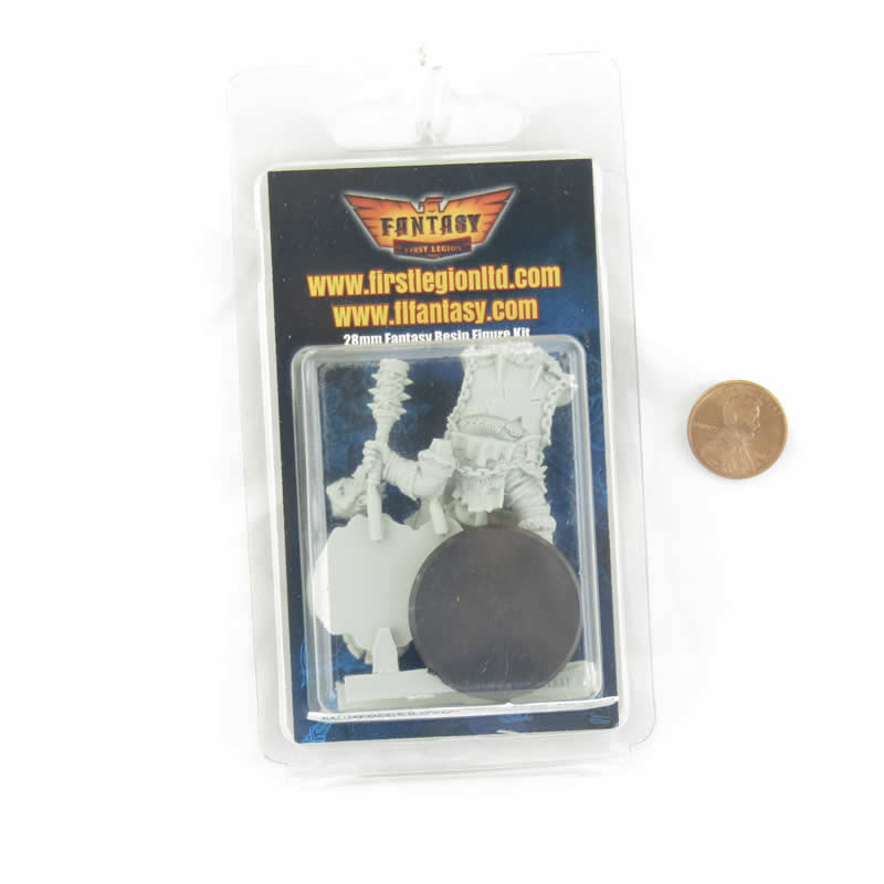 FLM28004 Orc Garr Iron Handed Figure Kit 28mm Heroic Scale Miniature Unpainted (ONLINE ORDER ONLY)
