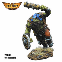 FLM28005 Orc Marauder Figure Kit 28mm Heroic Scale Miniature Unpainted (ONLINE ORDER ONLY)