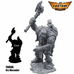 FLM28006 Orc Marauder Figure Kit 28mm Heroic Scale Miniature Unpainted (ONLINE ORDER ONLY)