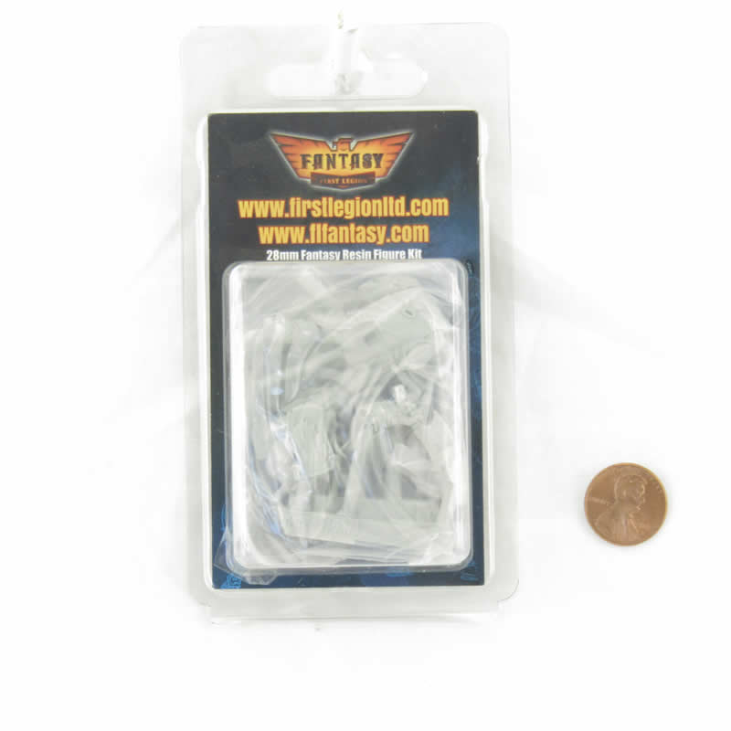 FLM28011 Orc Butcher Dragging Goat Figure Kit 28mm Heroic Scale Miniature Unpainted (ONLINE ORDER ONLY)