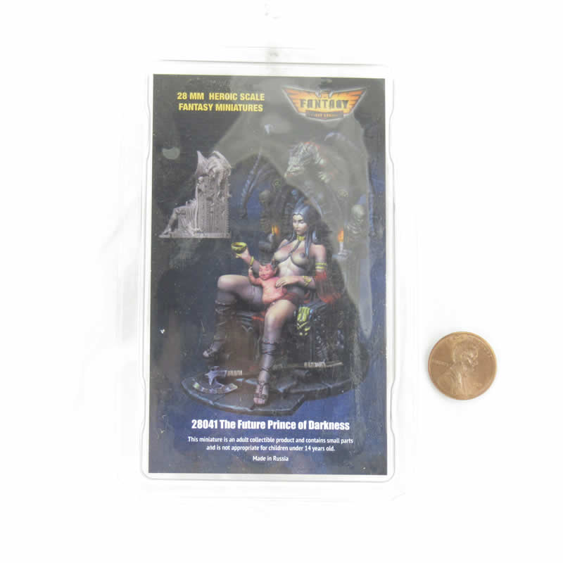 FLM28041 The Future Prince Of Darkness Figure Kit 28mm Heroic Scale Miniature Unpainted First Legion (ONLINE ORDER ONLY)