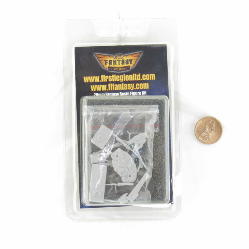 FLM28049 Skeleton Archer Figure Kit 28mm Heroic Scale Miniature Unpainted (ONLINE ORDER ONLY)