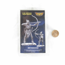 FLM28049 Skeleton Archer Figure Kit 28mm Heroic Scale Miniature Unpainted (ONLINE ORDER ONLY)