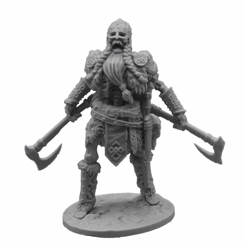 FLM28050 Skeleton Beserker Figure Kit 28mm Heroic Scale Miniature Unpainted (ONLINE ORDER ONLY)