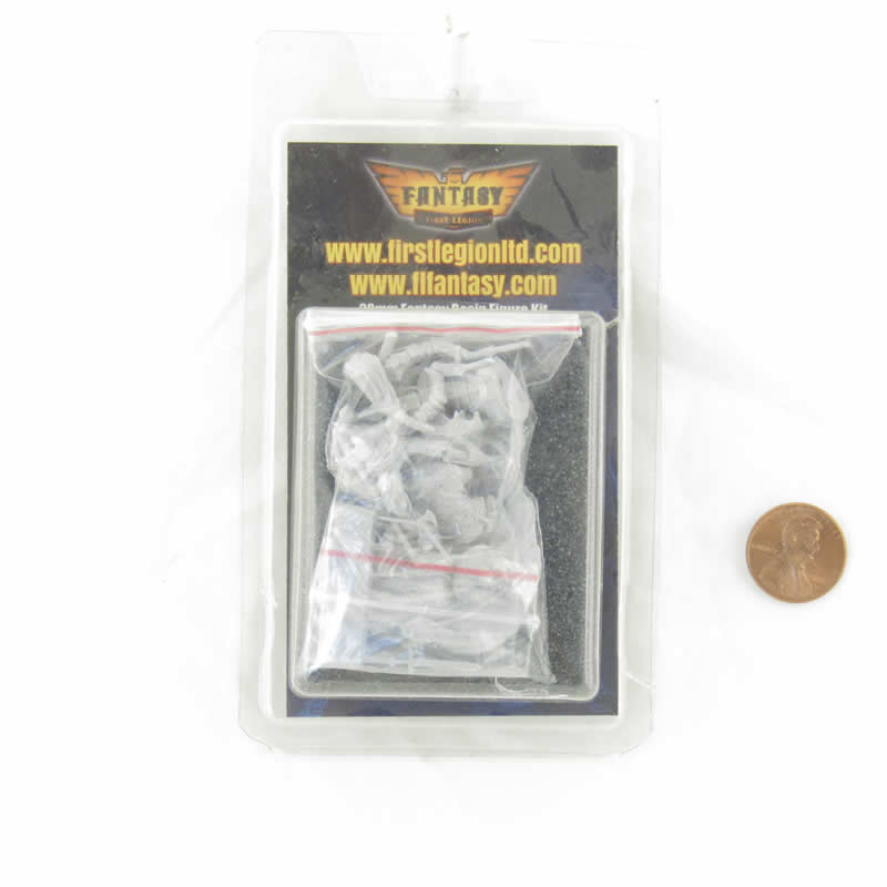 FLM28053 Mounted Skeleton Figure Kit 28mm Heroic Scale Miniature Unpainted (ONLINE ORDER ONLY)
